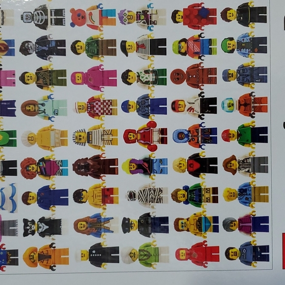 LEGO Minfig Puzzle NEW! Unopened 1000 Pc. Minifigure & Poster Ages 9+ - Picture 5 of 12